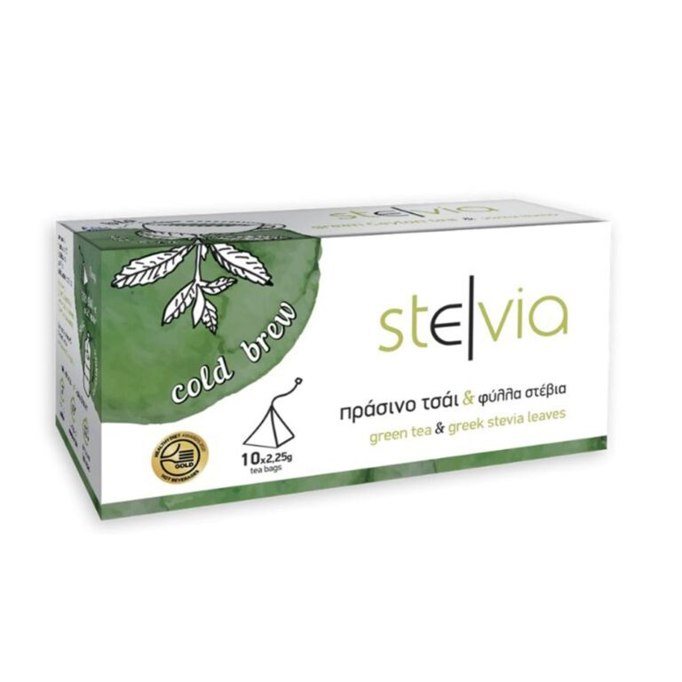 Green tea & stevia leaves COLD BREW
