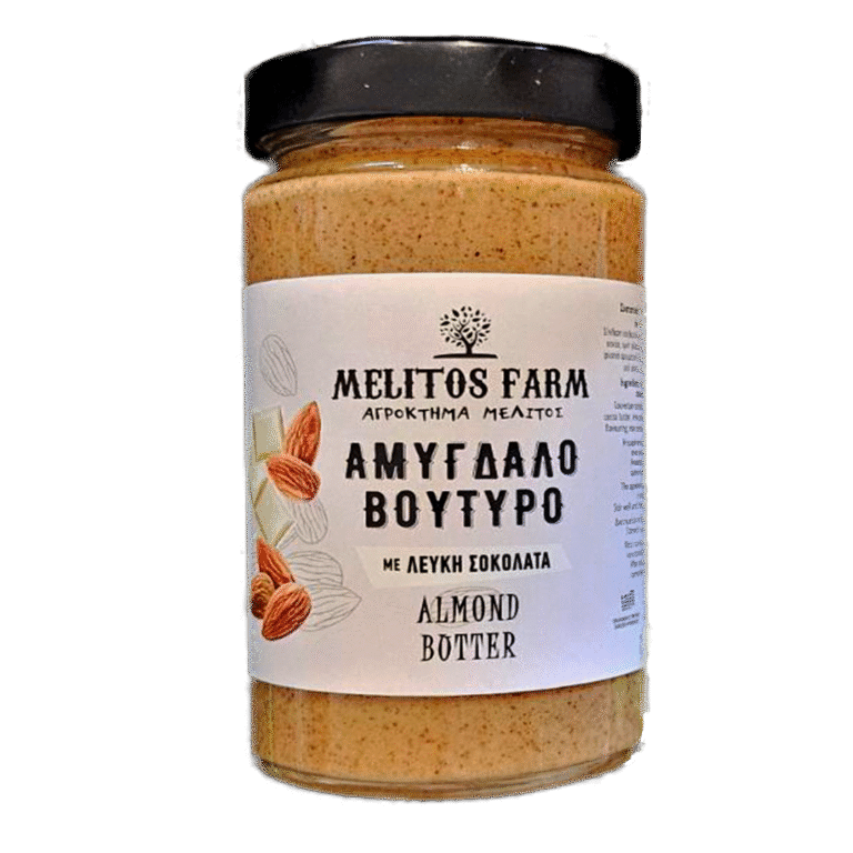 Almond butter with white chocolate