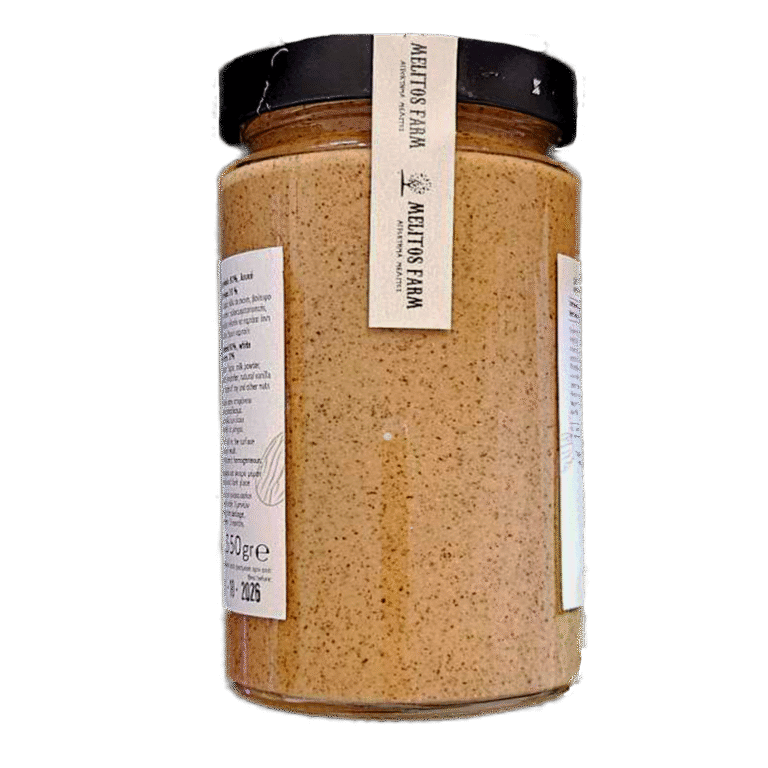 Almond butter with white chocolate - Back View