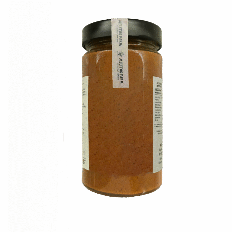Almond butter with milk chocolate - Back View