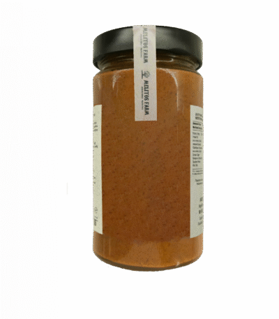 Almond butter with milk chocolate - Back View
